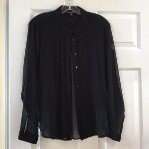American Eagle sheer blouse